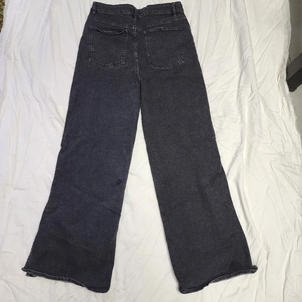 So High Rise Wide Leg split hem - Picture 4 of 7